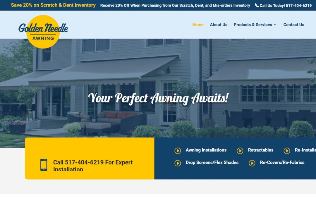 Golden Needle Awning